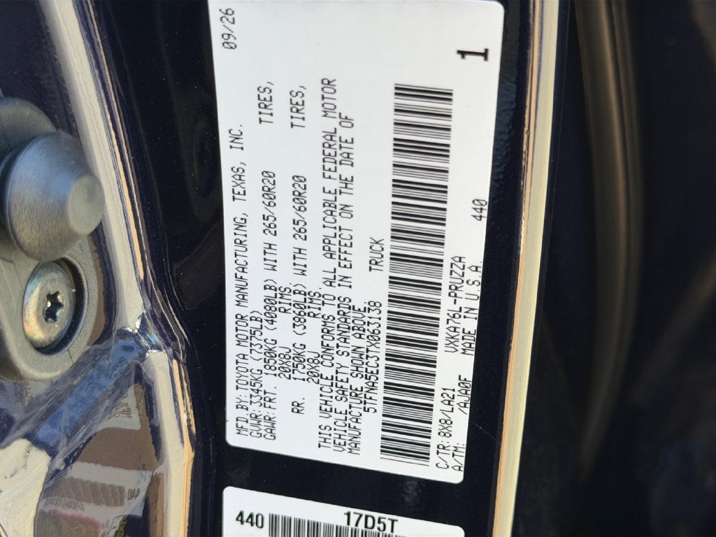 2026 Toyota Tundra Platinum