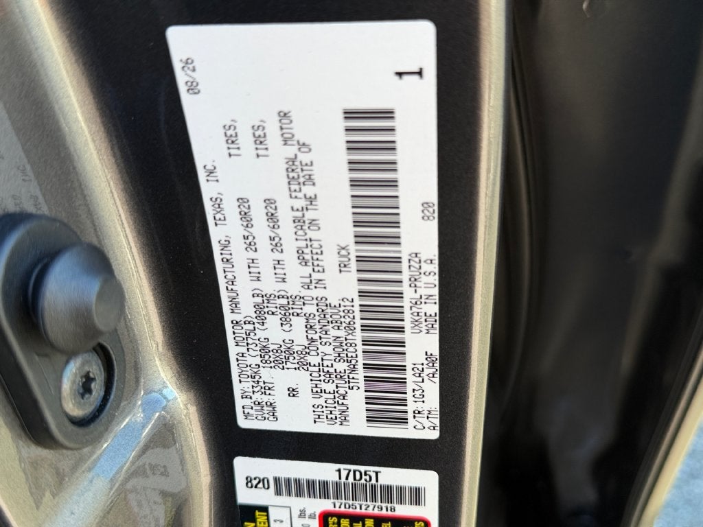 2026 Toyota Tundra Platinum