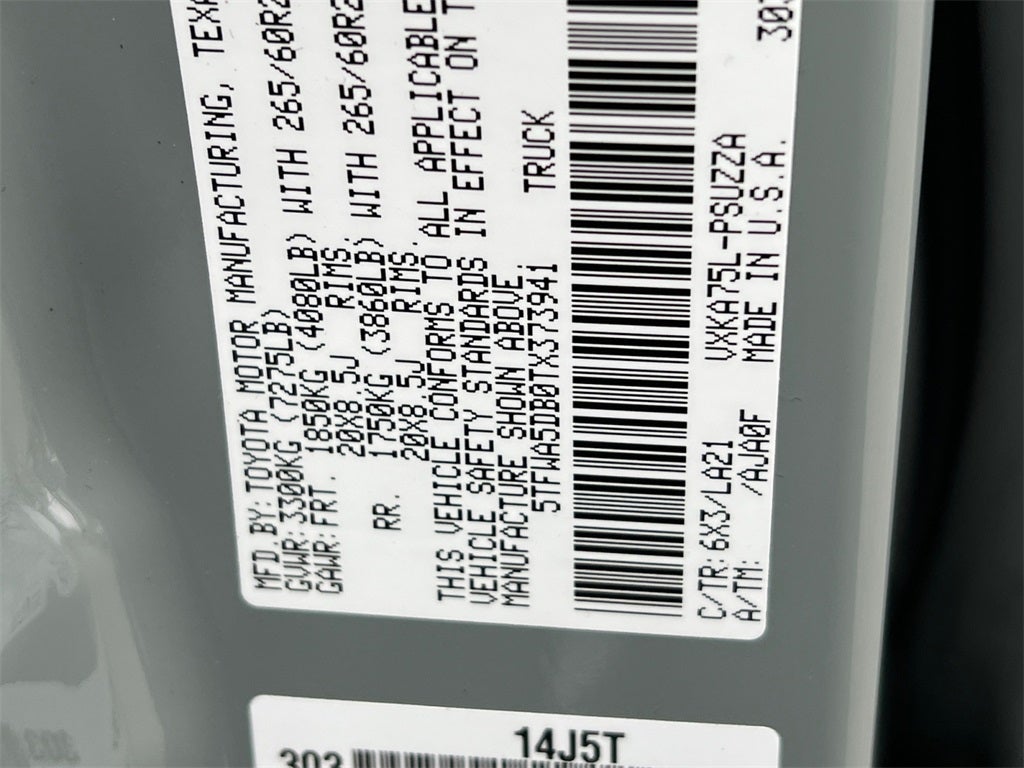 2026 Toyota Tundra Platinum