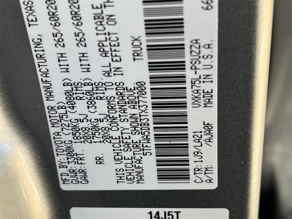 2026 Toyota Tundra Platinum