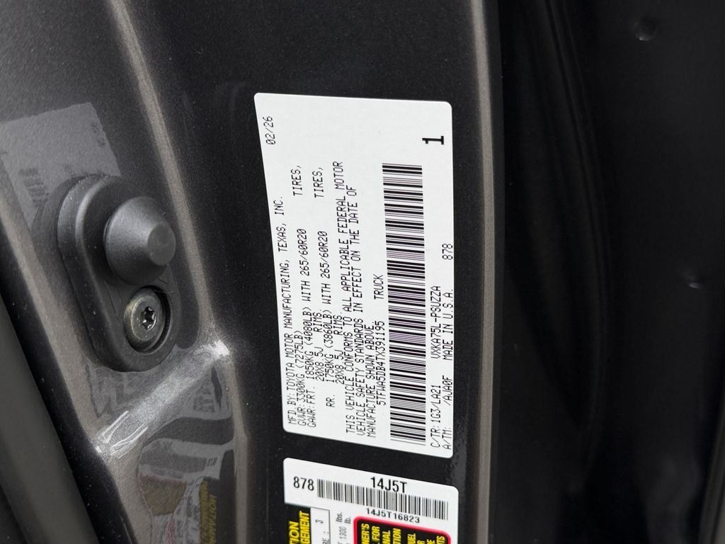 2026 Toyota Tundra Platinum