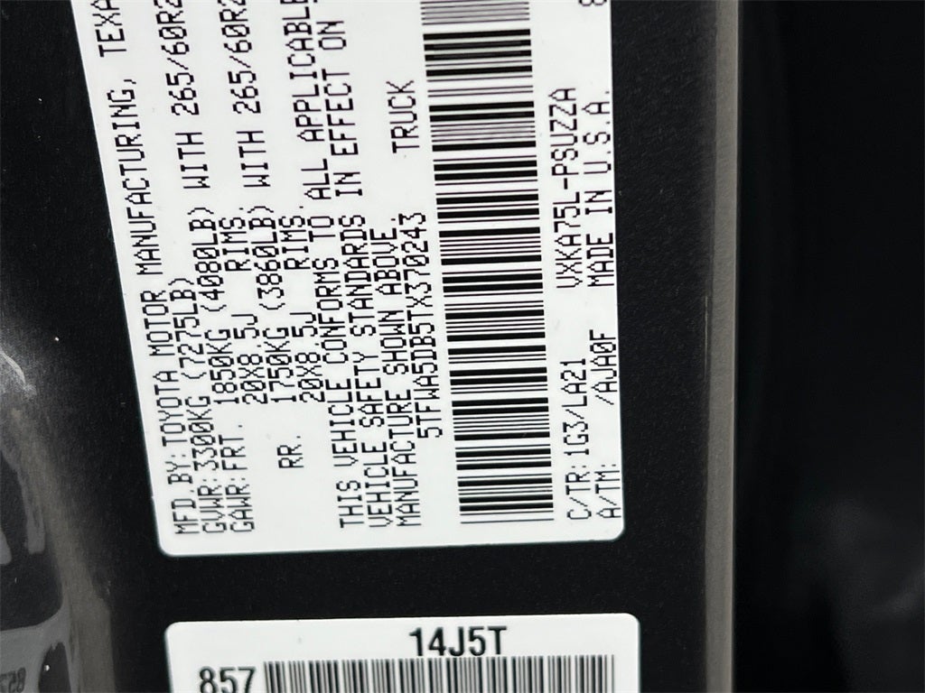 2026 Toyota Tundra Platinum