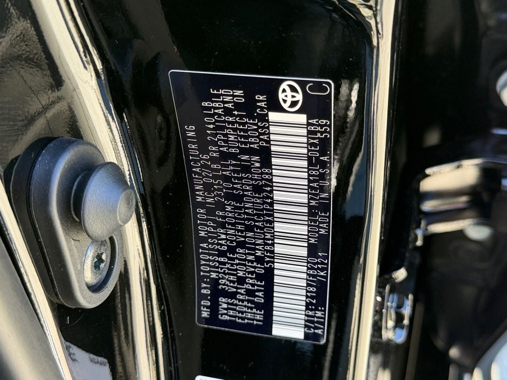 2026 Toyota Corolla LE