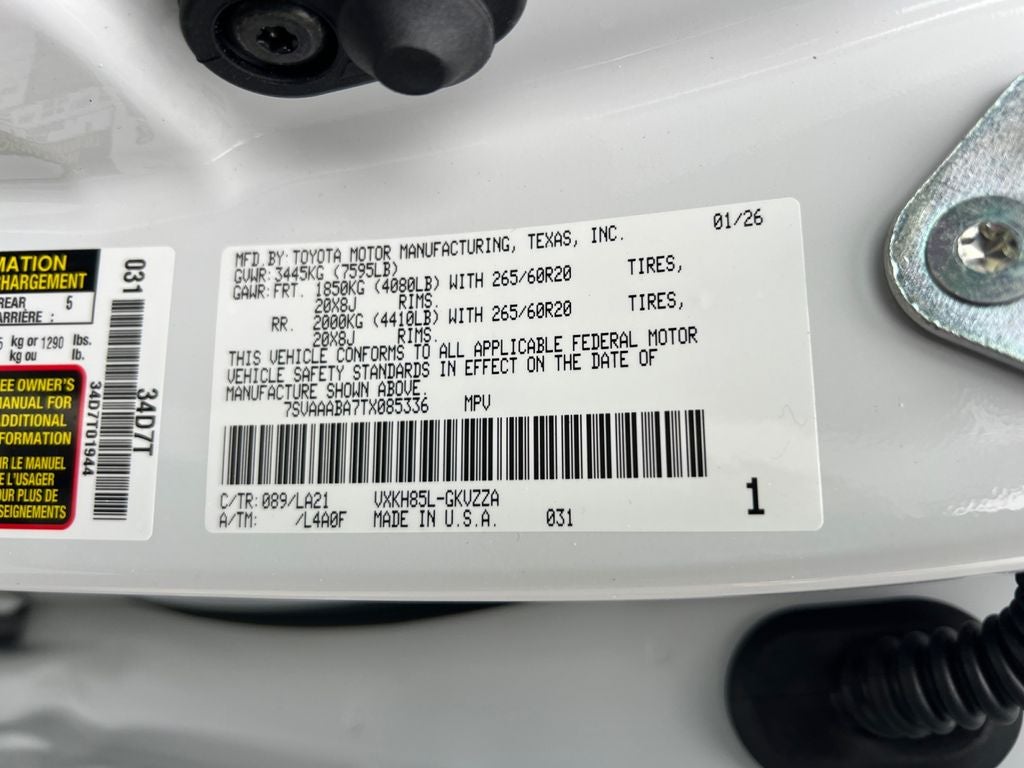 2026 Toyota Sequoia Platinum