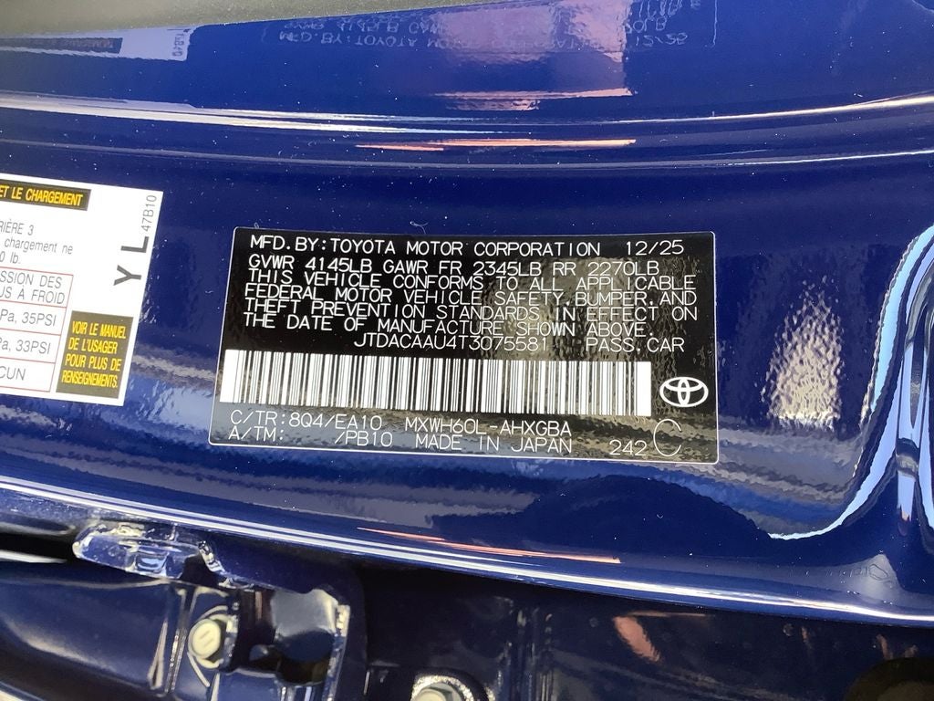 2026 Toyota Prius XLE