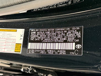 2026 Toyota Prius Plug-In Hybrid SE