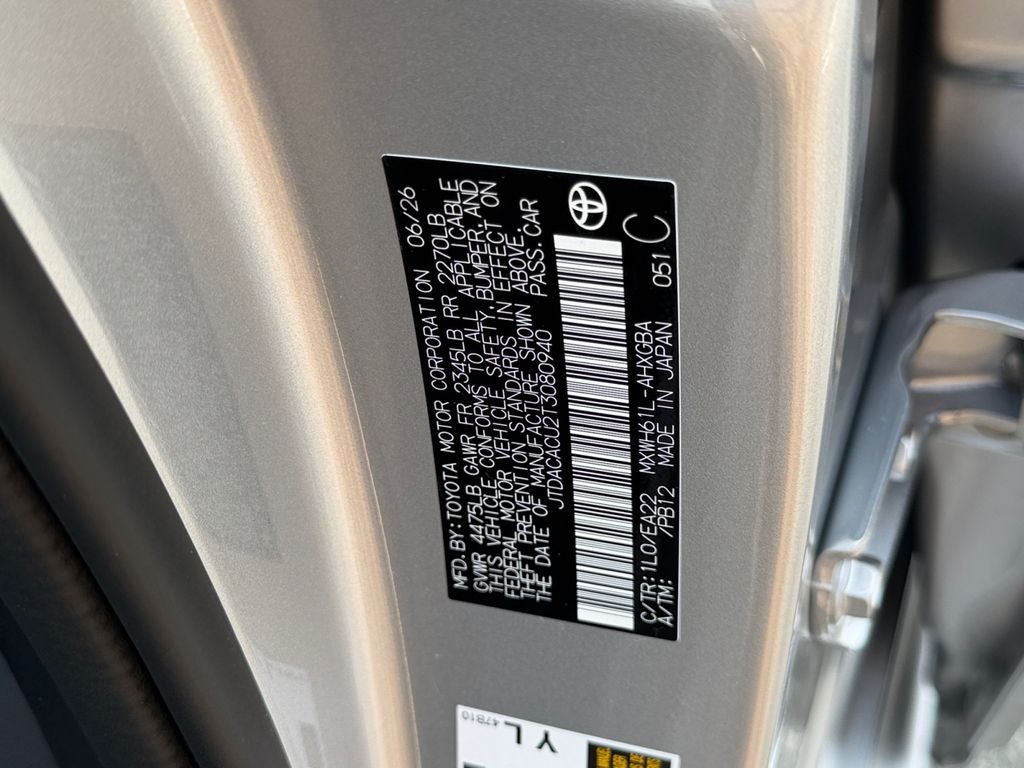 2026 Toyota Prius Plug-In Hybrid XSE