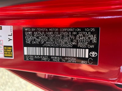 2026 Toyota Prius Plug-In Hybrid XSE