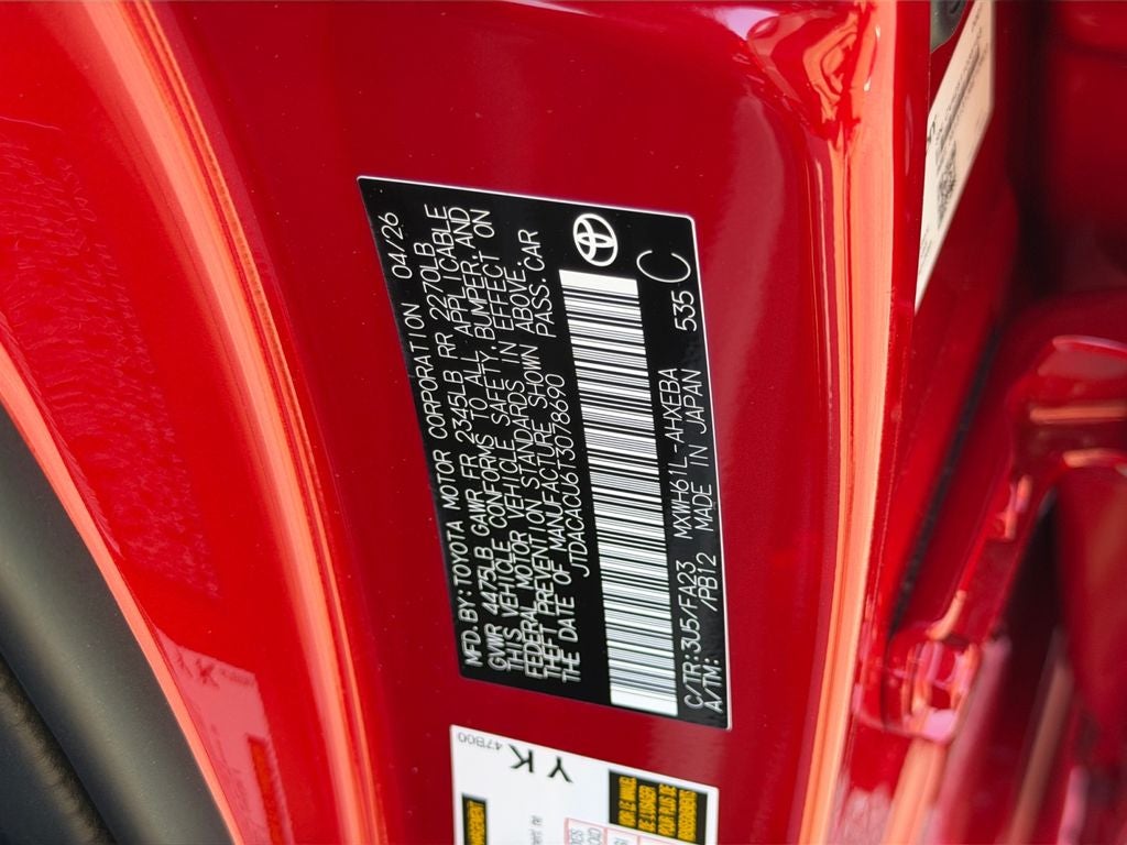2026 Toyota Prius Plug-In Hybrid SE