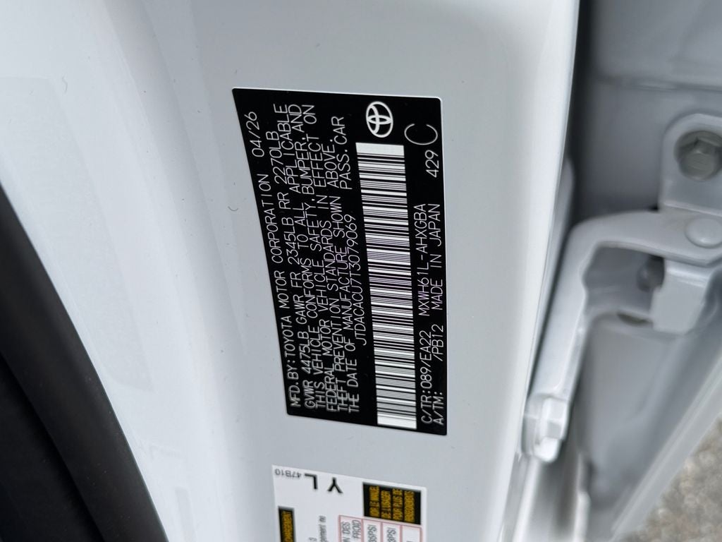 2026 Toyota Prius Plug-In Hybrid XSE