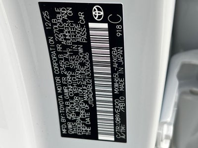 2026 Toyota Prius XLE