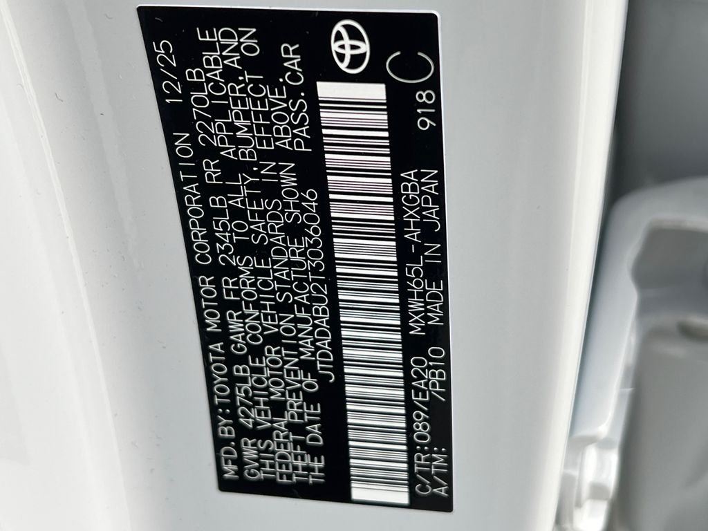 2026 Toyota Prius XLE