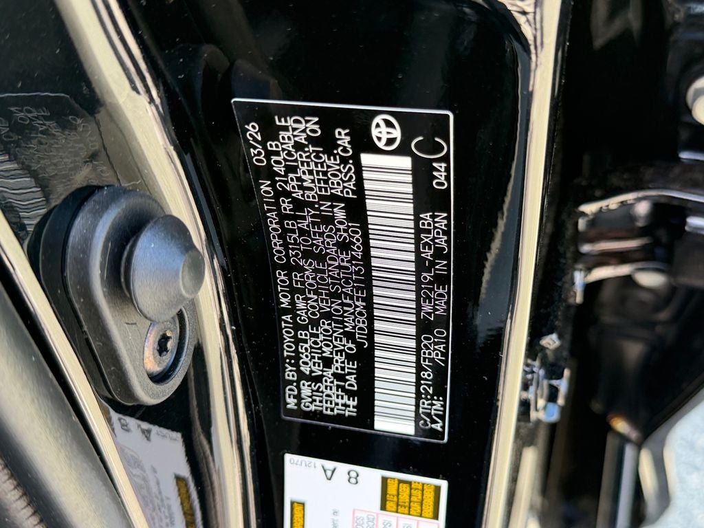 2026 Toyota Corolla Hybrid LE