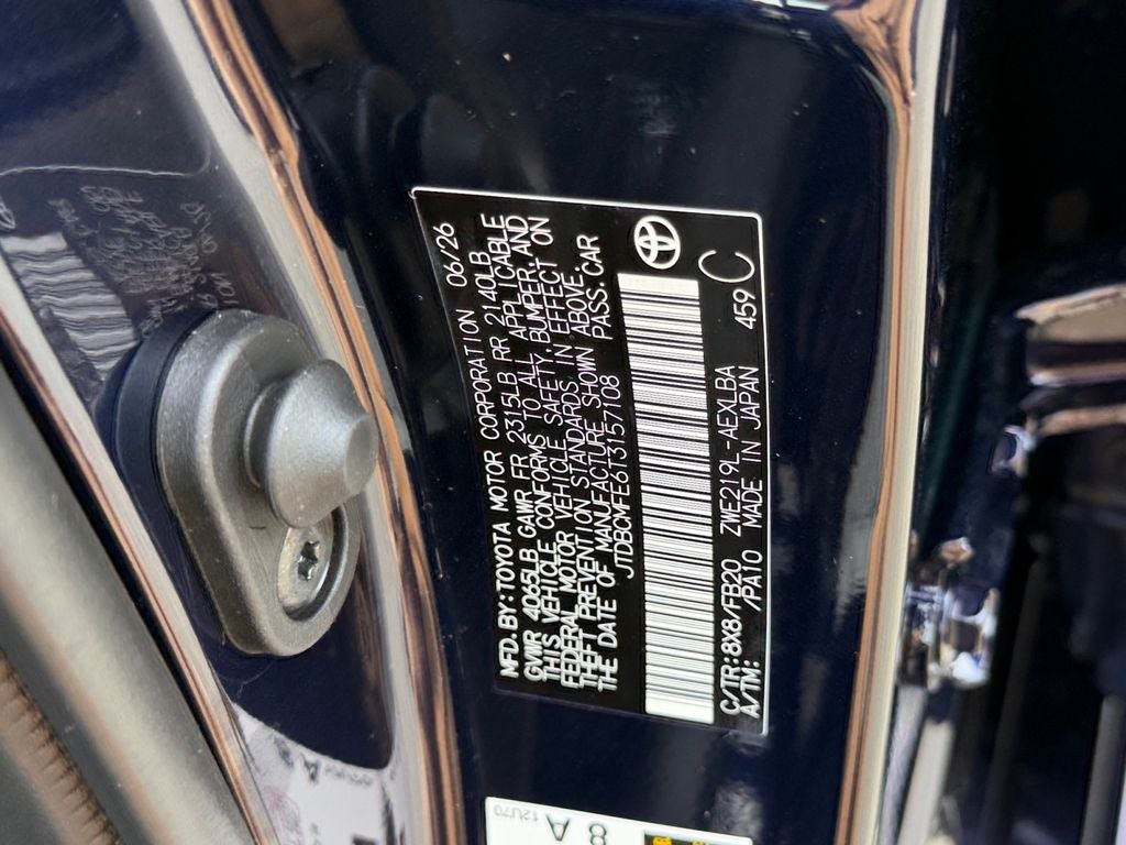 2026 Toyota Corolla Hybrid LE