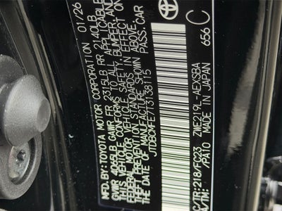 2026 Toyota Corolla Hybrid SE