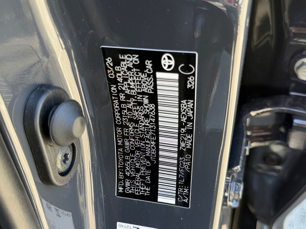 2026 Toyota Corolla Hybrid SE