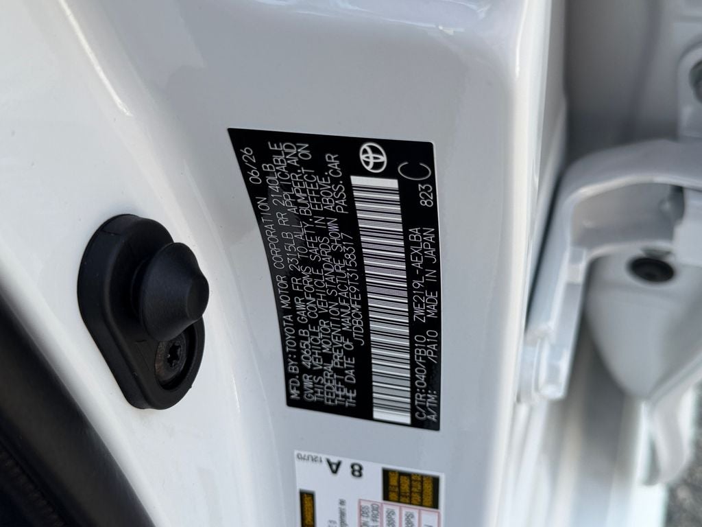 2026 Toyota Corolla Hybrid LE
