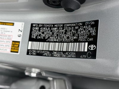 2026 Toyota Corolla Hybrid SE