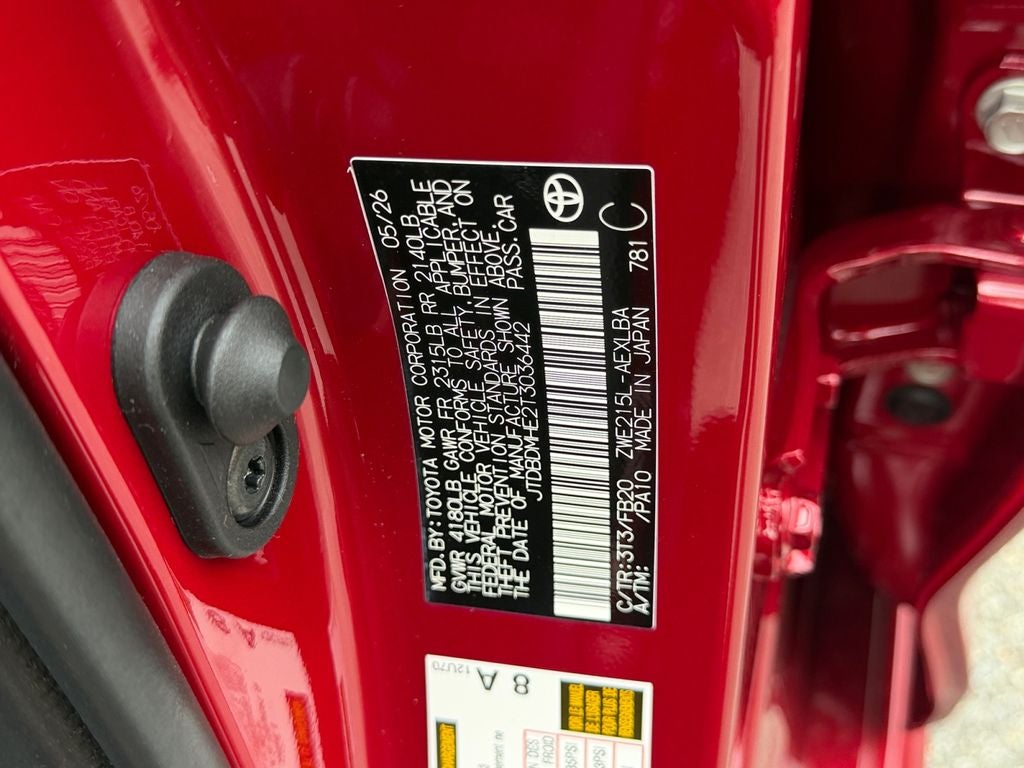 2026 Toyota Corolla Hybrid LE