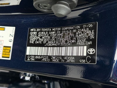 2026 Toyota Corolla Hybrid SE