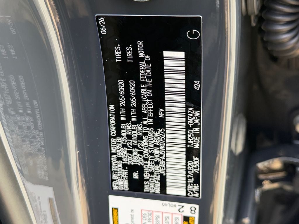 2027 Toyota Land Cruiser Base
