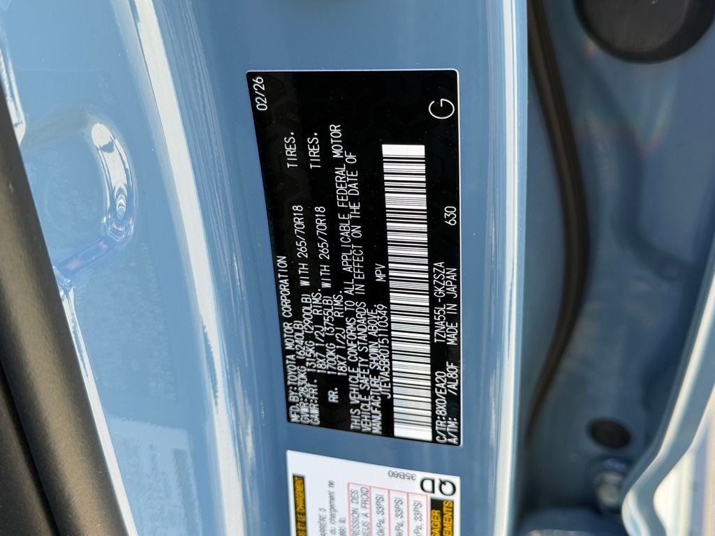 2026 Toyota 4Runner TRD Off-Road Premium