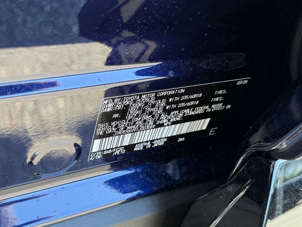 2026 Toyota RAV4 Plug-In Hybrid SE
