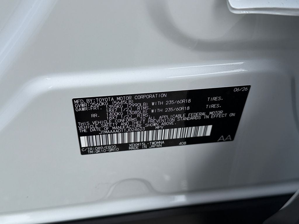 2026 Toyota C-HR SE