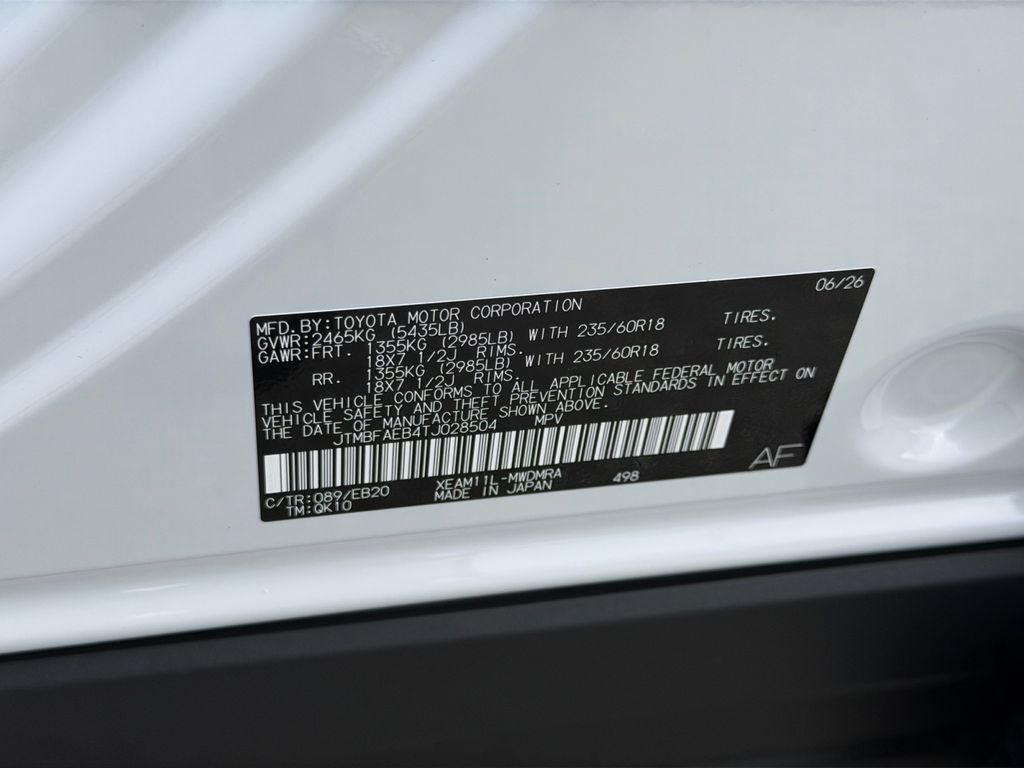 2026 Toyota bZ XLE