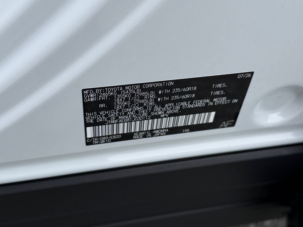 2026 Toyota bZ XLE