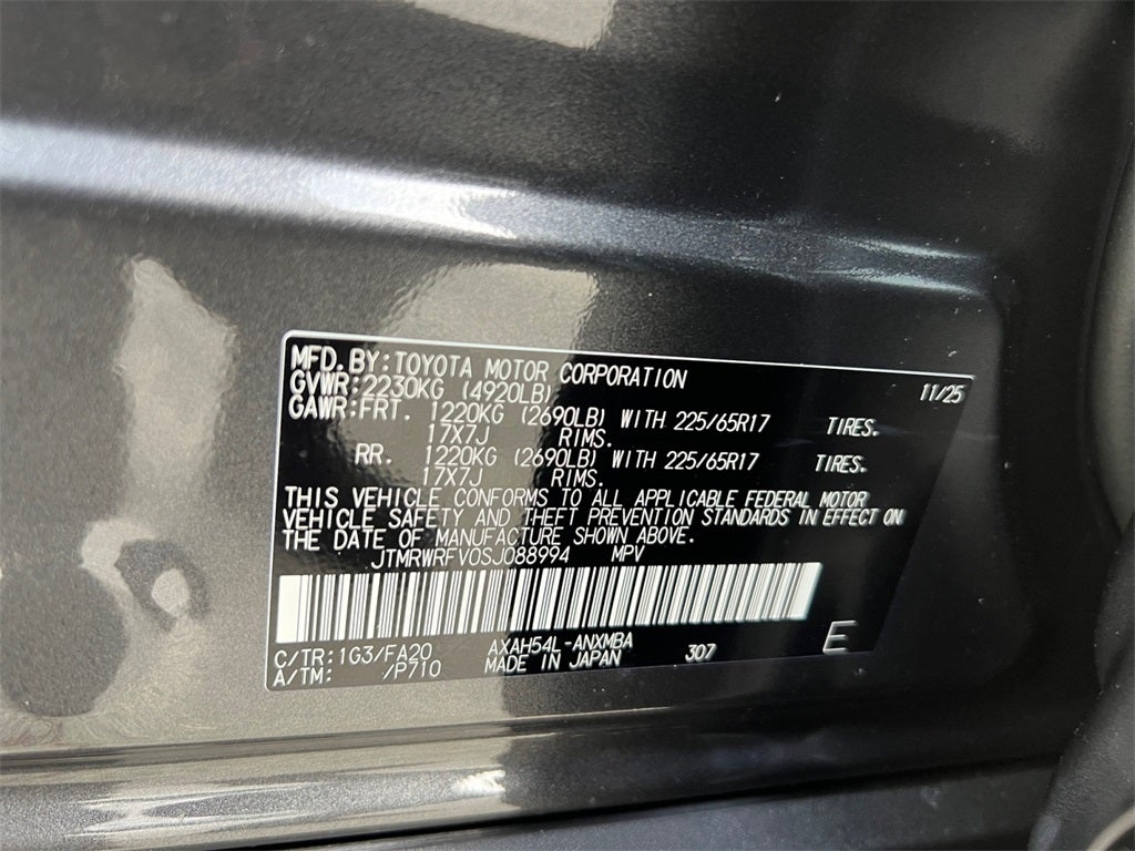 2025 Toyota RAV4 Hybrid XLE