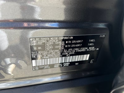 2025 Toyota RAV4 Hybrid XLE