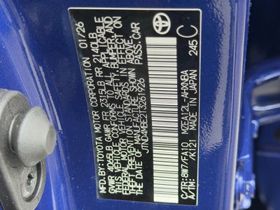 2026 Toyota Corolla Hatchback SE