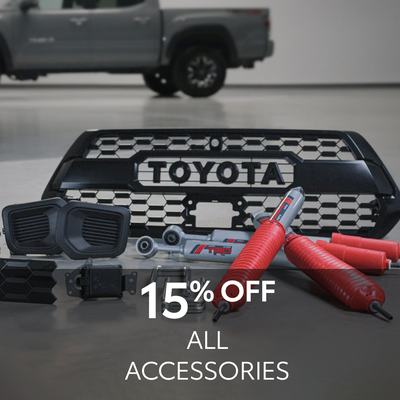 15% OFF All Accessories