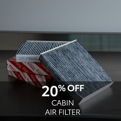 20% OFF Cabin Filter