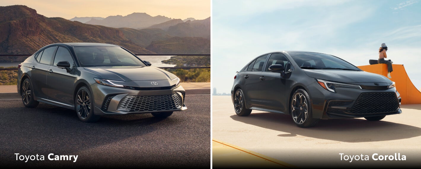 The Difference Between The Toyota Camry Vs. Corolla