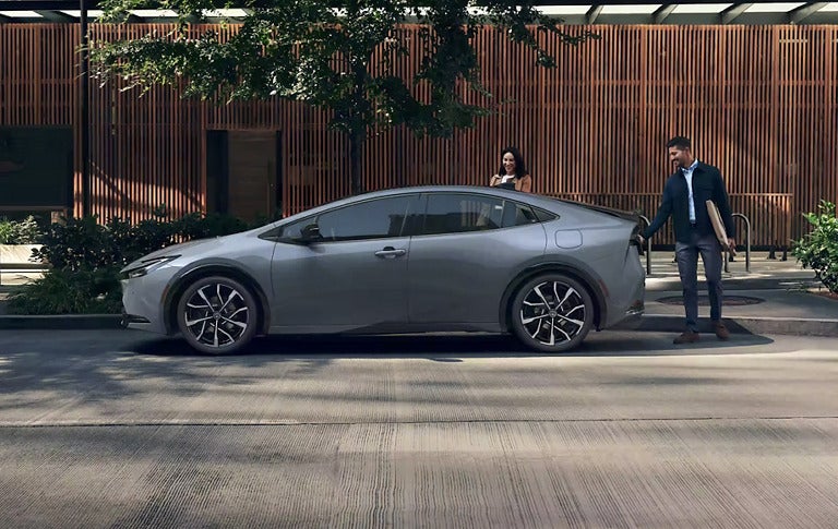 Gray Toyota Camry Plugin Hybrid